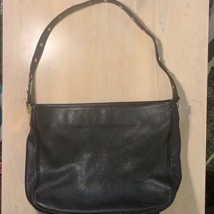 Perlina Black Hobo Bag